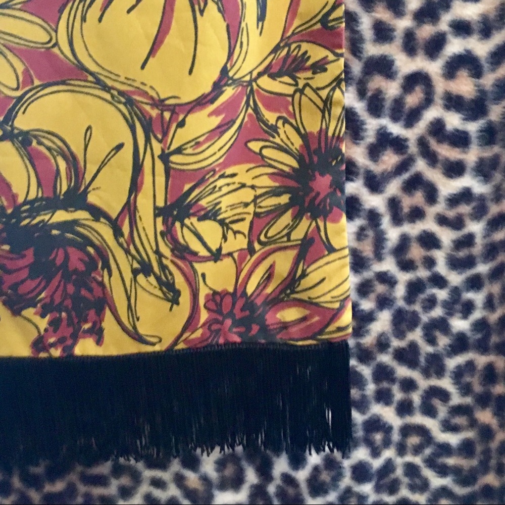 Vintage 1960’s wrap/shall and belt/hair wrap